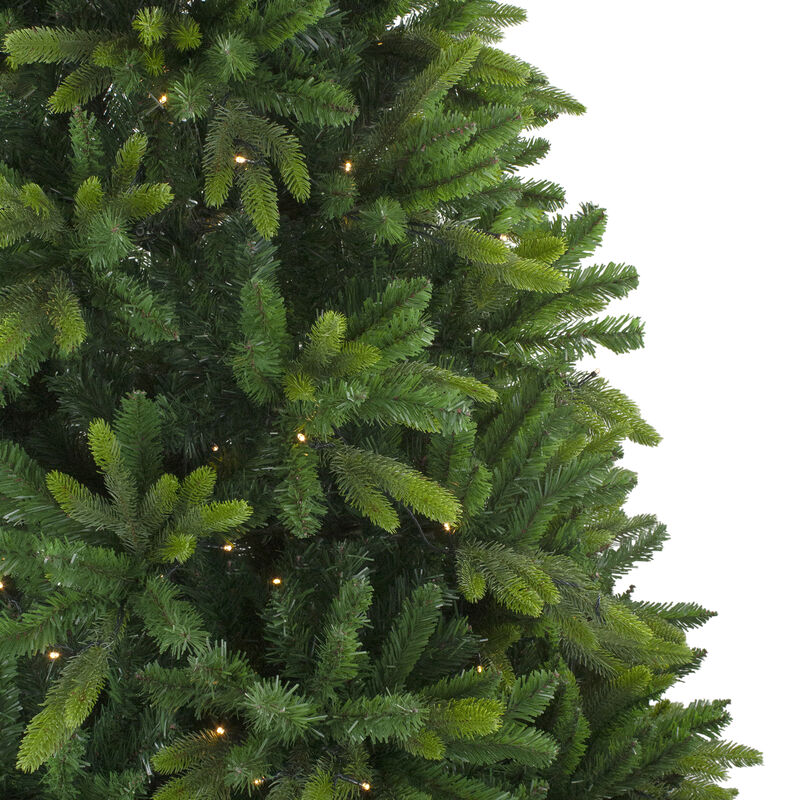9' Pre-Lit Gunnison Pine Artificial Christmas Tree -  Warm White LED Lights