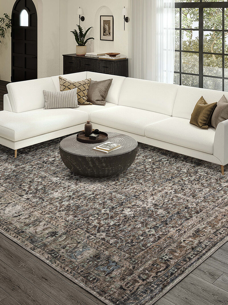 Jericho JC10 Mushroom 10' x 14' Rug