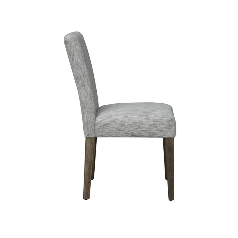 Starlight Canyon Home Brown Upholstered Side Chair – Elegant Wooden Dining Chair for Any Room