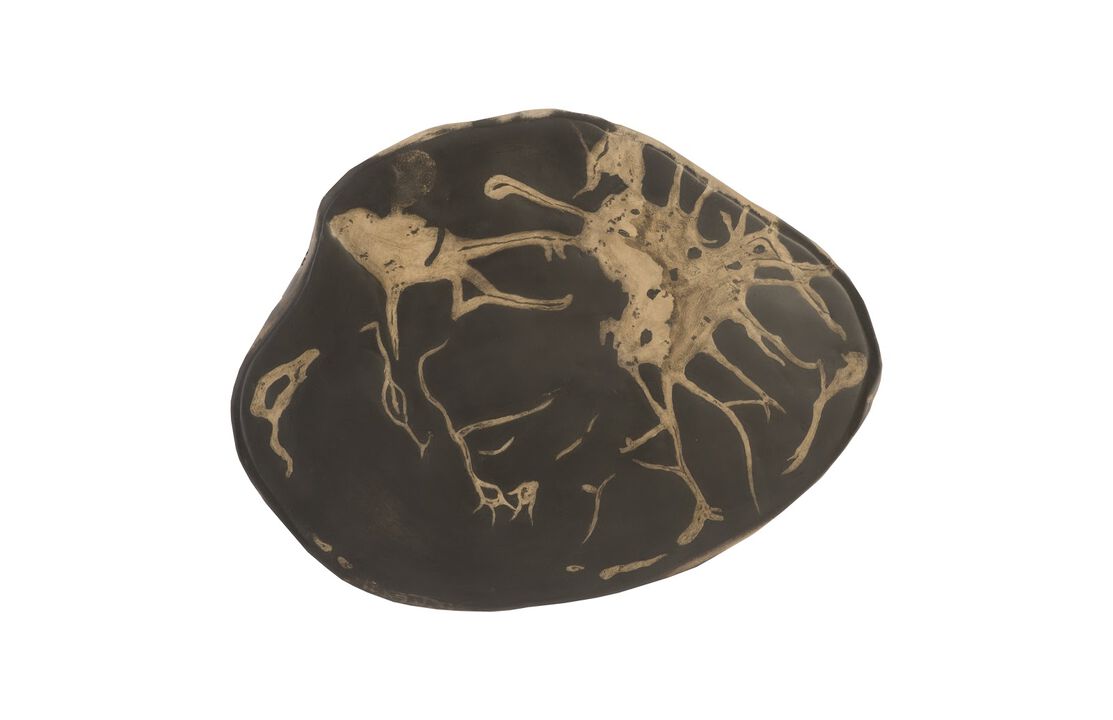 Cast Petrified Wood Wall Tile