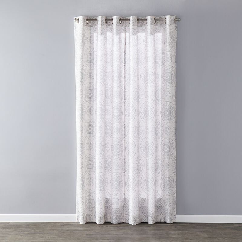 SKL Home Saturday Knight Ltd Kali Sophisticated Design And Slub-Weave Fabric SunSafe Window Panel