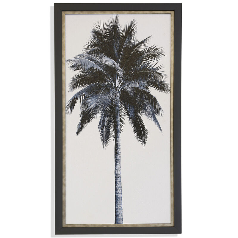 Palm Tree Blue I