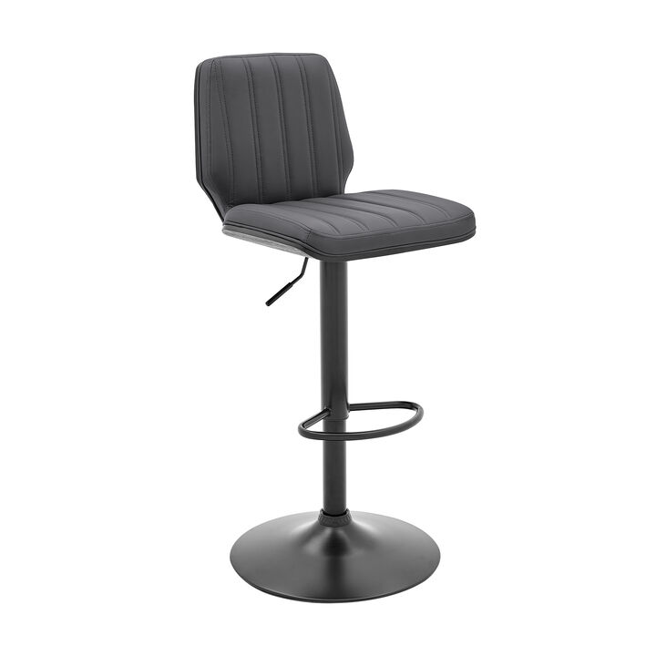 Sabine Adjustable Swivel Faux Leather