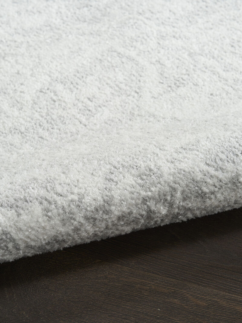 Astra Machine Washable ASW12 Gray 4' x 6' Rug