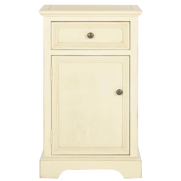 Safavieh Jarome Nightstand With Storage Drawer And Cabinet