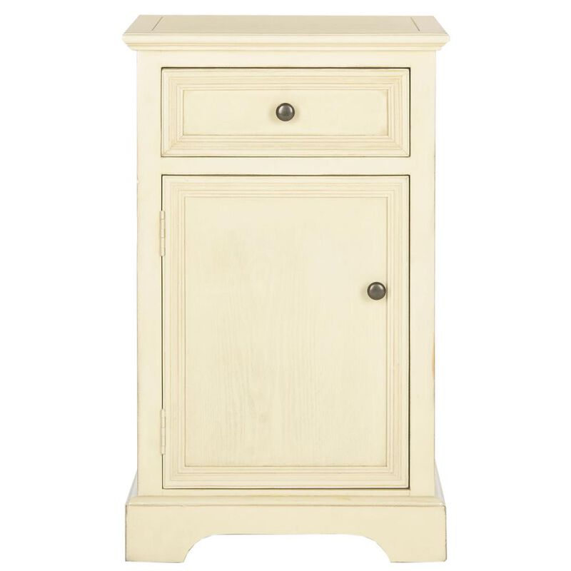 Safavieh Jarome Nightstand With Storage Drawer And Cabinet