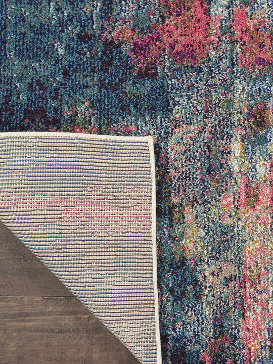 Celestial CES09 Blue/Yellow 2'2" x 7'6" Rug