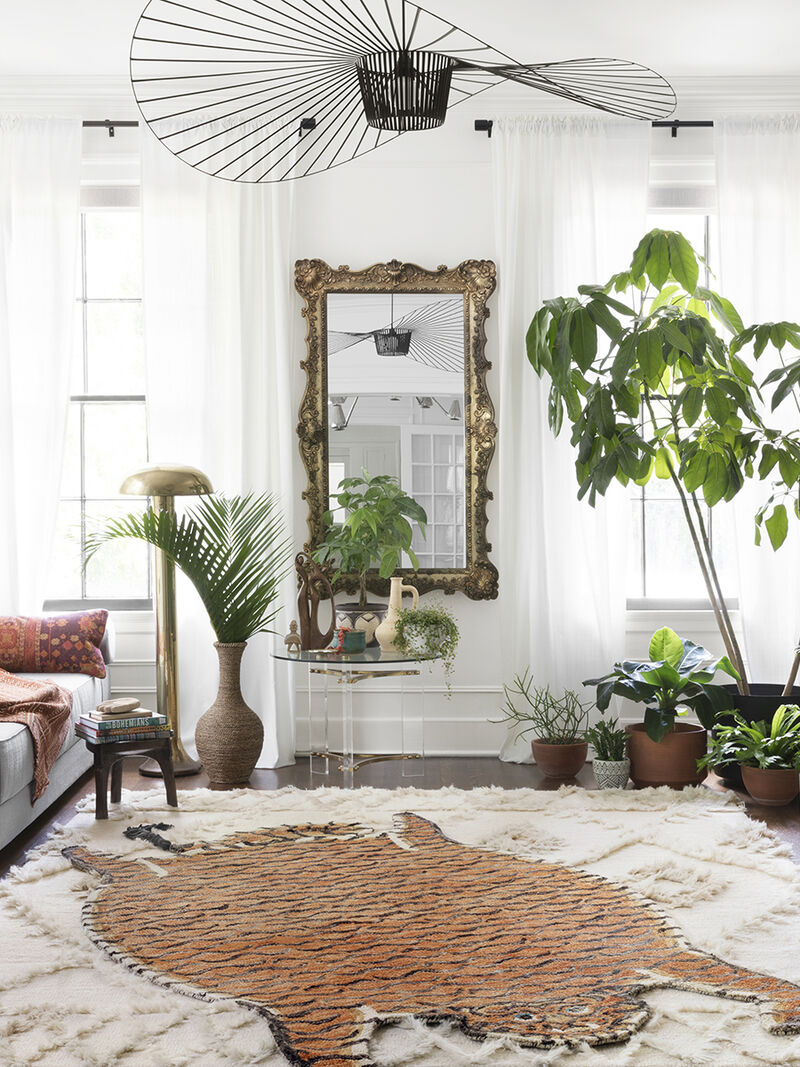 Feroz FER05 Tangerine 4' x 6' Rug