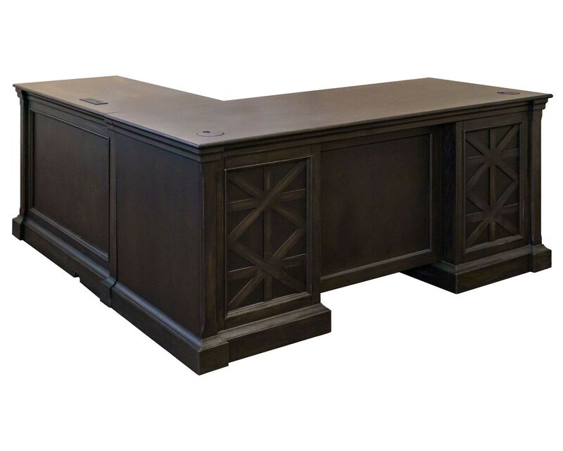 Traditional L-Desk & Return