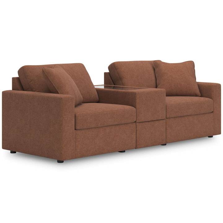 Modmax Spice 3-Piece Console Loveseat