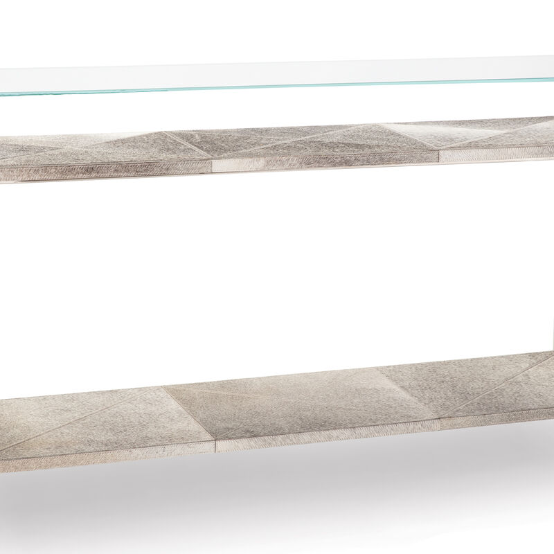 Andres Hair on Hide Console Table