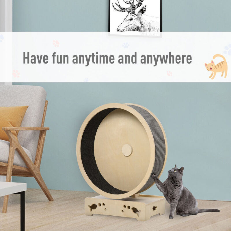 Gray Feline Fun House: Carpeted Cat Tree with Sisal Tower