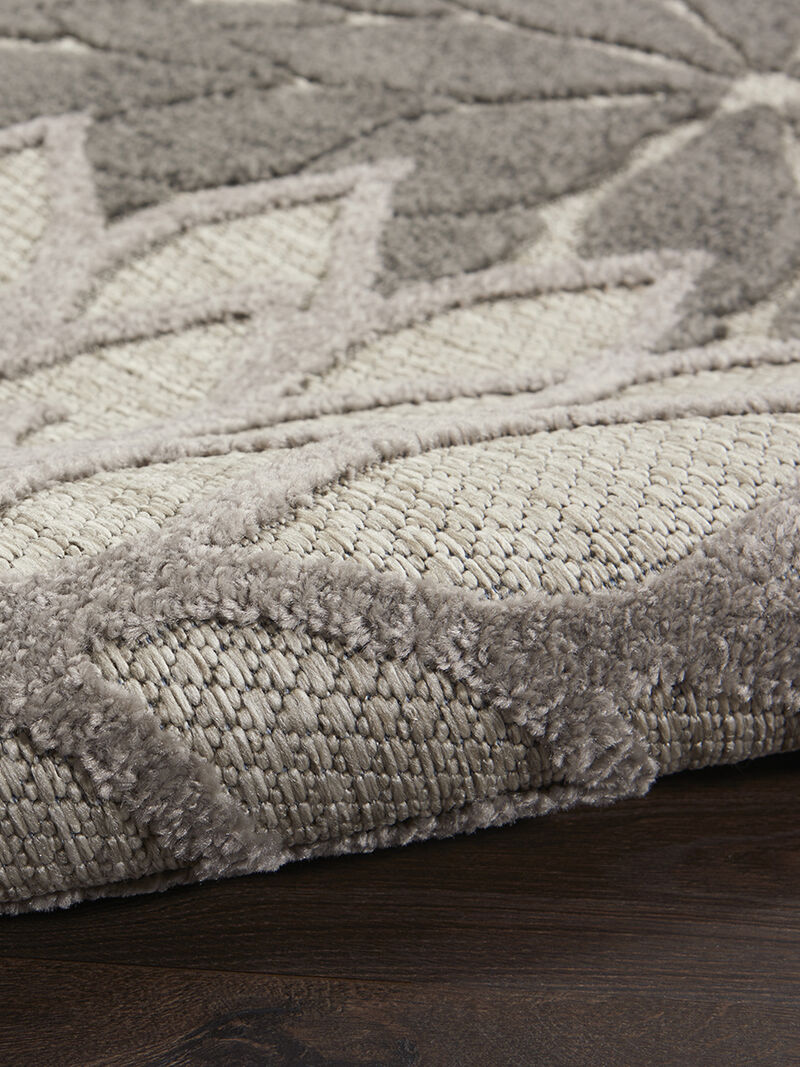 Aloha ALH05 Silver/Gray 6' x 9' Rug