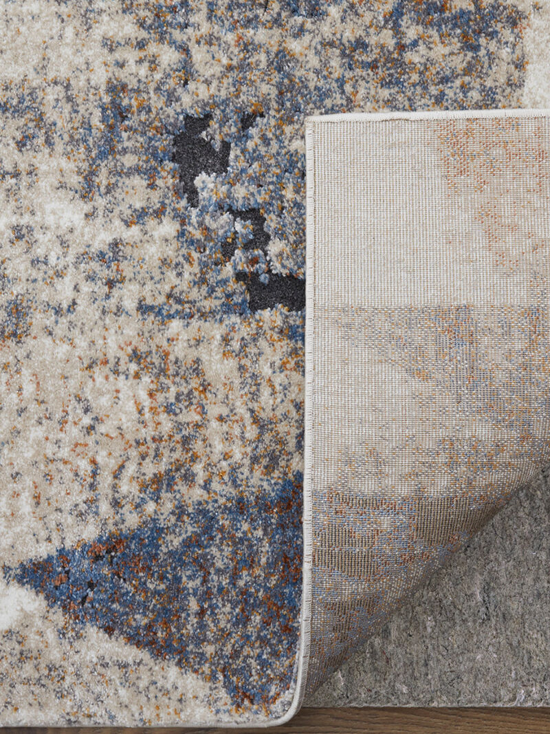 Gilmore 39MKF 8' x 10' Blue/Ivory/Taupe Rug