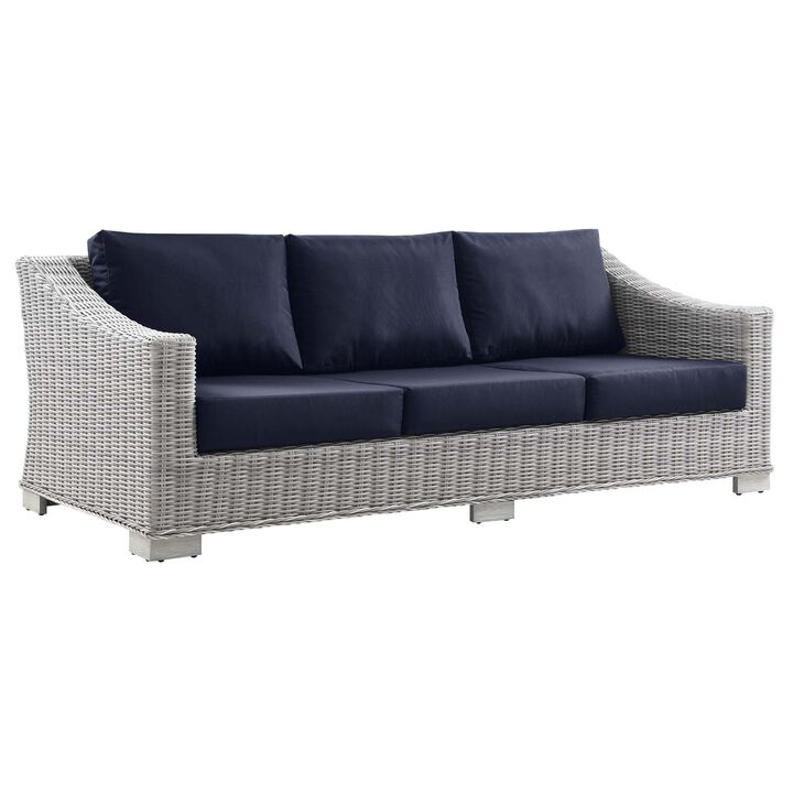 Modway - Conway Outdoor Patio Wicker Rattan Sofa