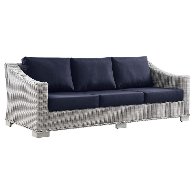 Modway - Conway Outdoor Patio Wicker Rattan Sofa