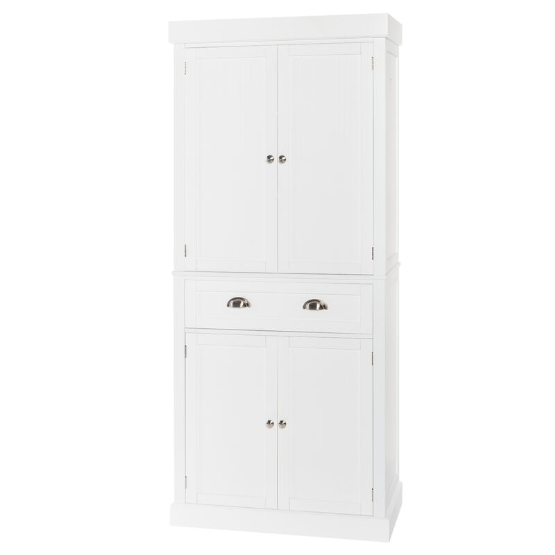 Storage Cabinet with Double Doors and Drawers for Living Room & Bedroom