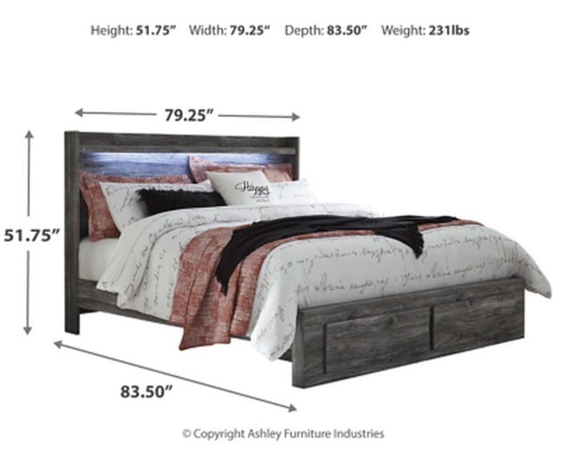 Baystorm King Panel Bed