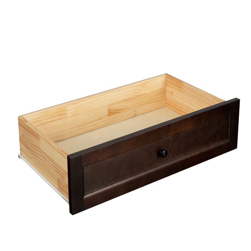 Gewnee Solid Wood spray-painted drawer dresser bar console table lockers