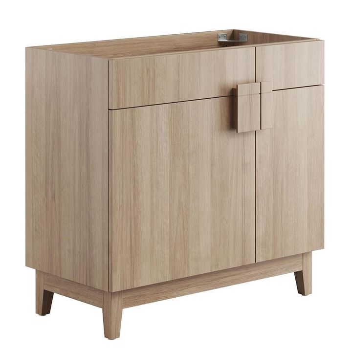 Modway Miles 36” Bathroom Vanity Cabinet (Sink Basin Not Included)
