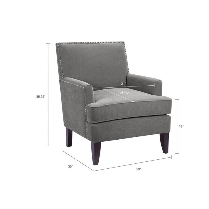 Belen Kox Merlot-Trimmed Club Chair, Belen Kox