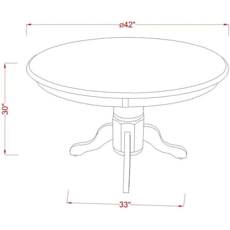 3 Piece Kitchen Table Set