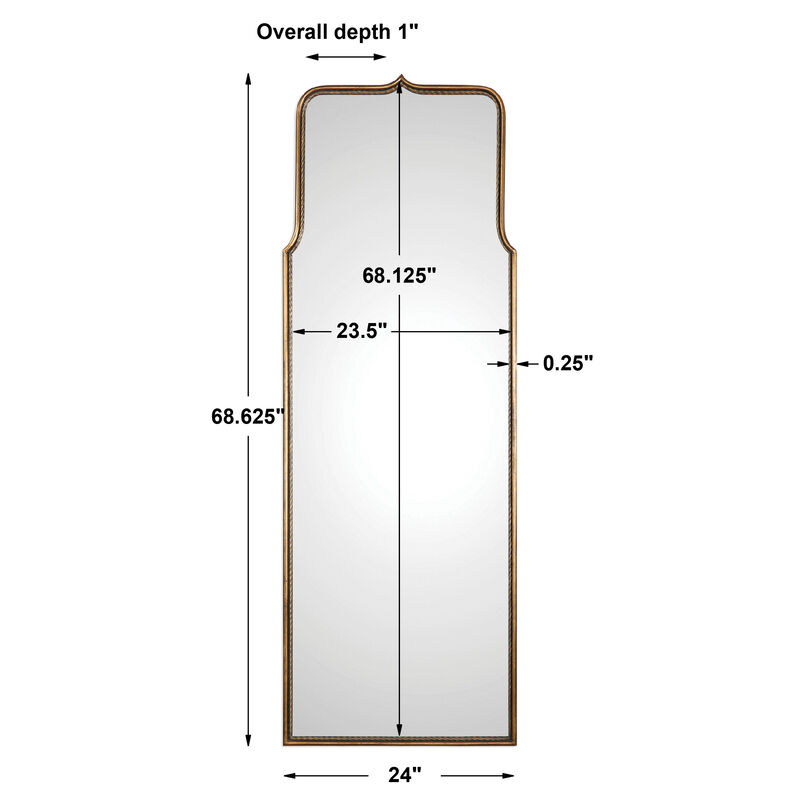 Adelasia Antiqued Mirror