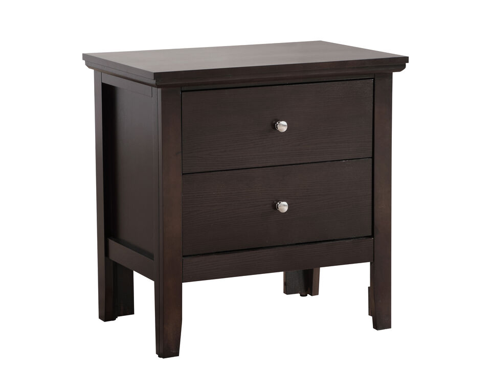 Primo 2-Drawer Nightstand (24 in. H x 15.5 in. W x 19 in. D)