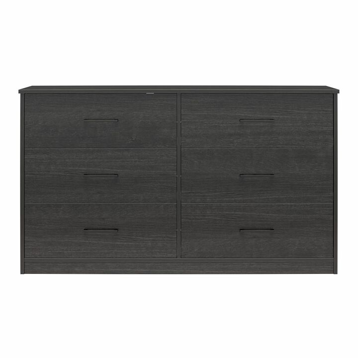BrEZ Build Pearce Wide 6 Drawer Dresser