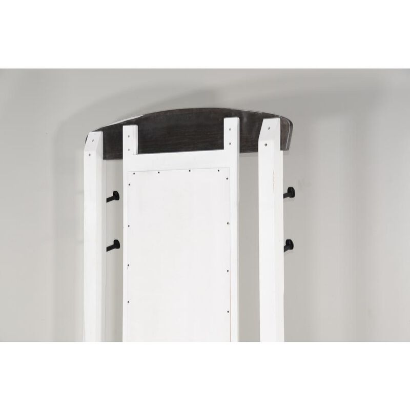 Sunny Designs 78 4-hook Farmhouse Wood Hall Tree