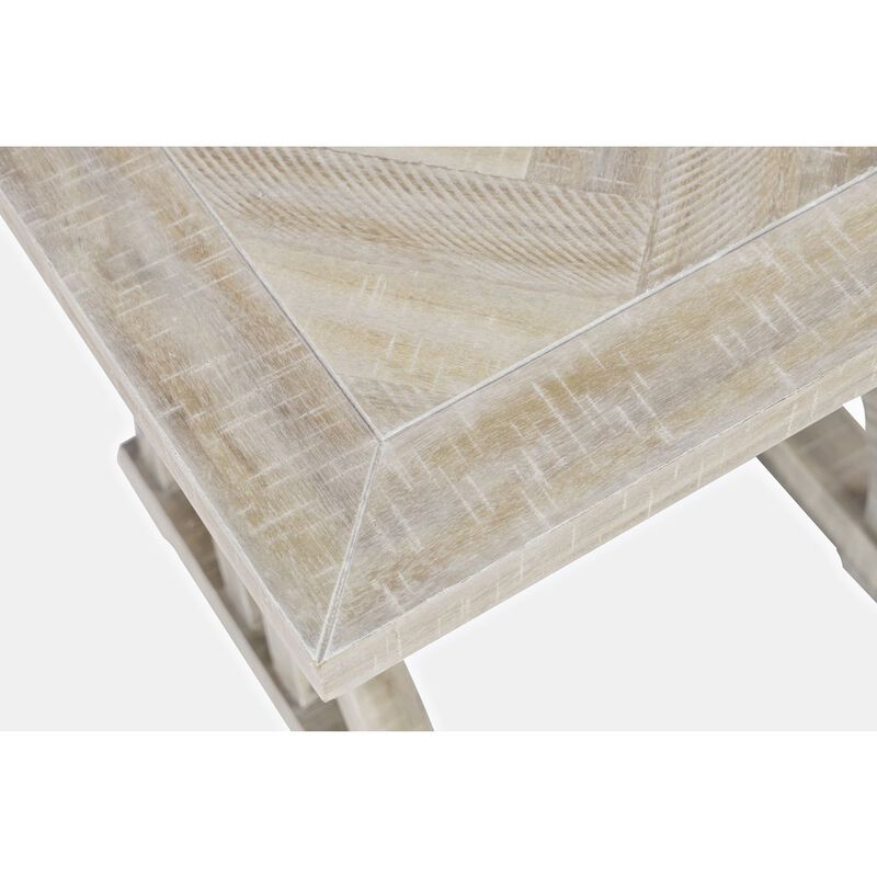 Jofran Inc. Fairview Rustic Trestle End Table