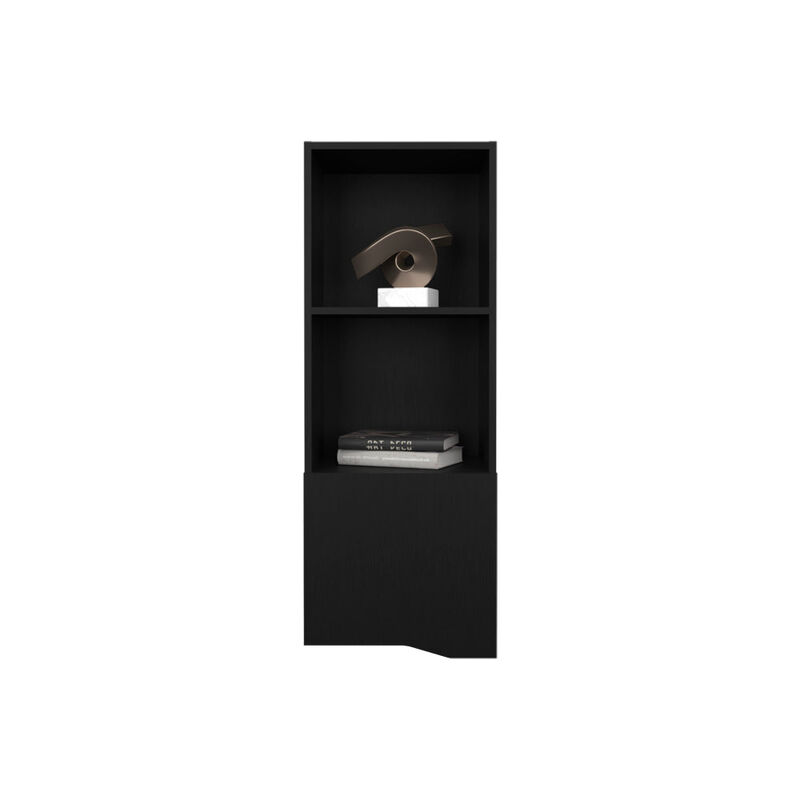 Wall Cabinet Hopewell, Living Room, Black
