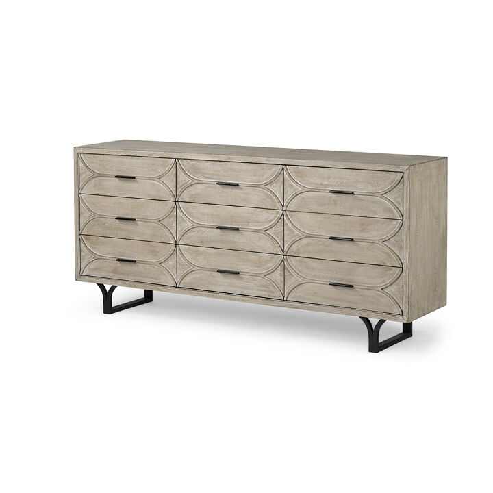 Giselle Light Brown Sideboard