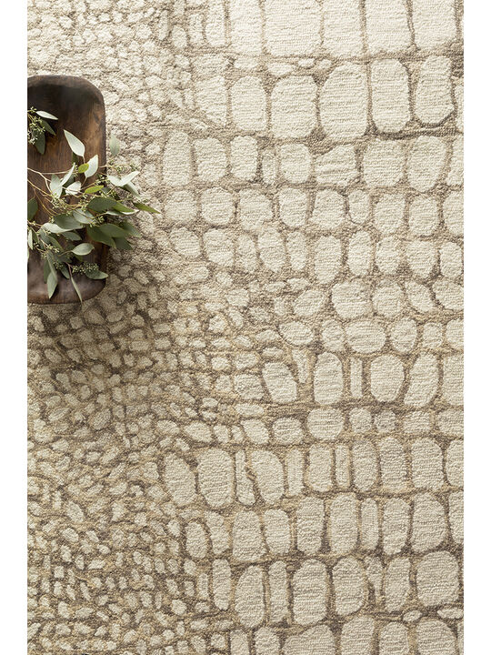 Masai MAS03 Neutral 18" x 18" Sample Rug