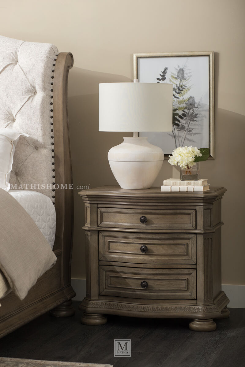 Ardenfield Three Drawer Nightstand