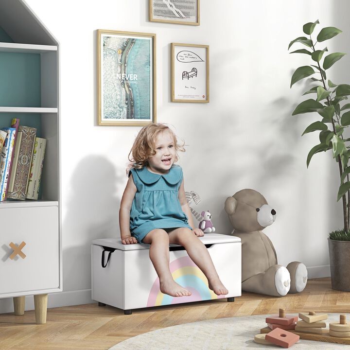 Pink Kids' Activity Center: Table & 4 Chair Set with Adjustable Height