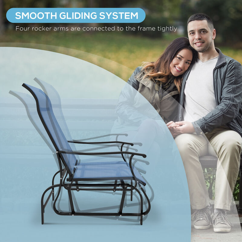 Porch Glider Set with Tea Table Comfort and Style for Any Occasion