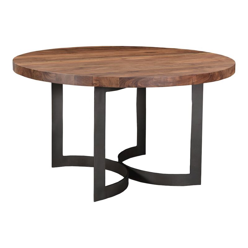 Moe's Home Collection Bent Round Dining Table 54In