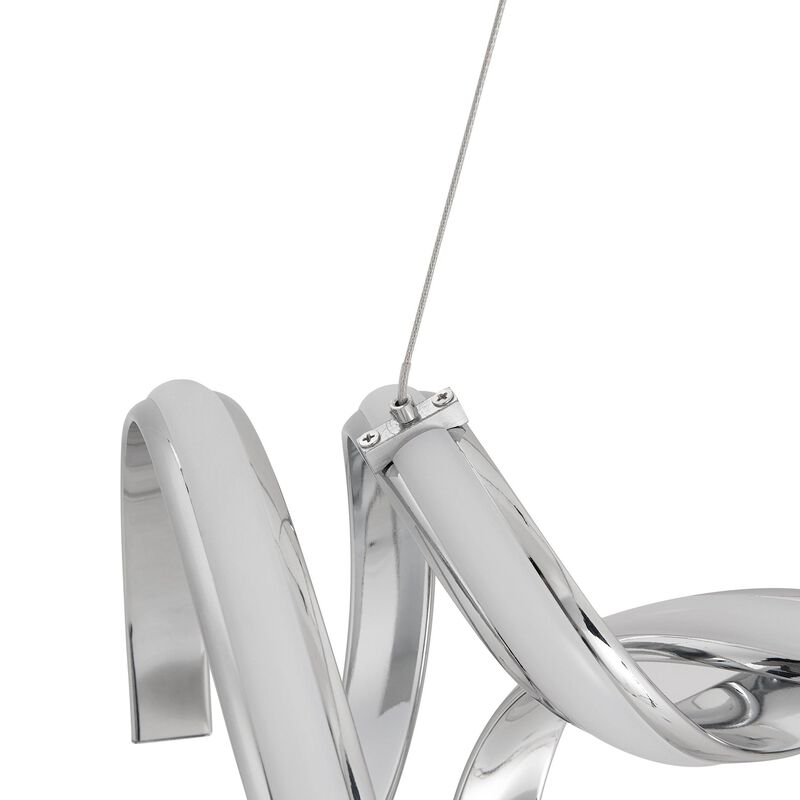 Munich Chandelier Chrome Metal Integrated LED Dimmable