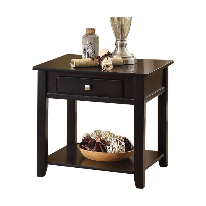 ACME Malachi End Table, Black