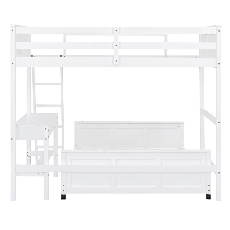 Merax Bunk Bed with Desk