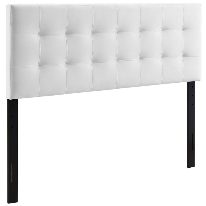 Modway - Lily Biscuit Tufted Full Performance Velvet Headboard