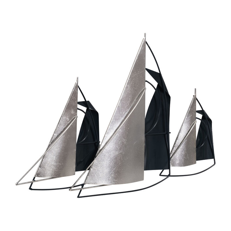 26" Sailboats Wall Decor