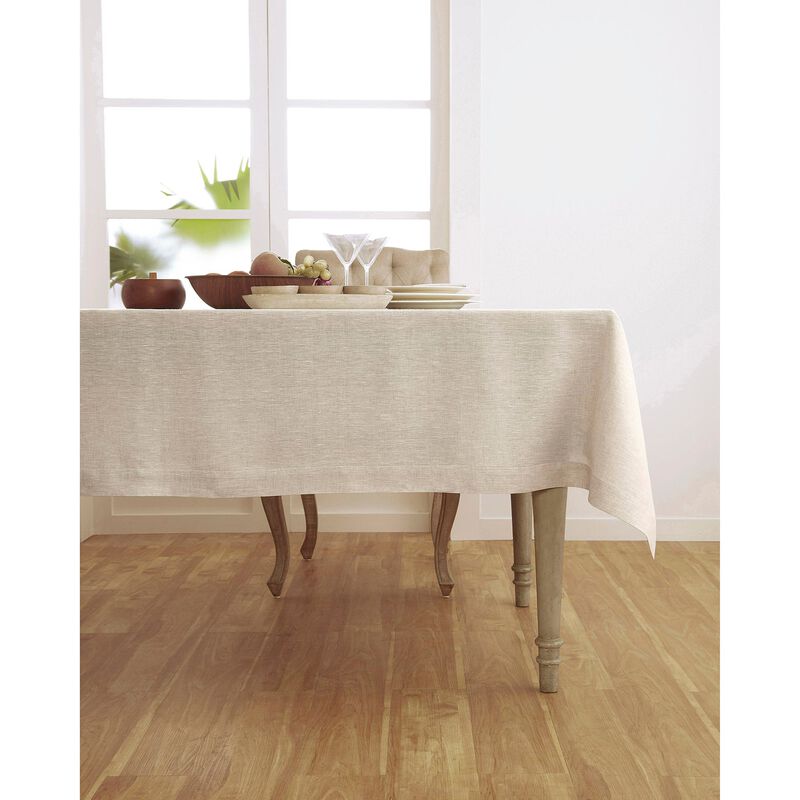 Solino Home 100% Pure Linen Tablecloth | Athena for Spring and Easter