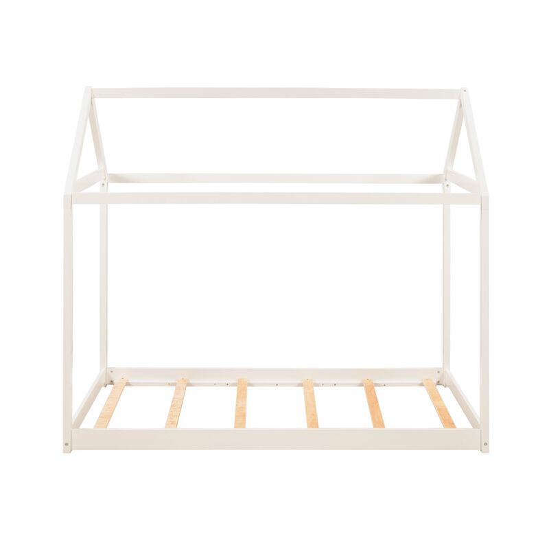 Merax Twin Size Wooden House Bed