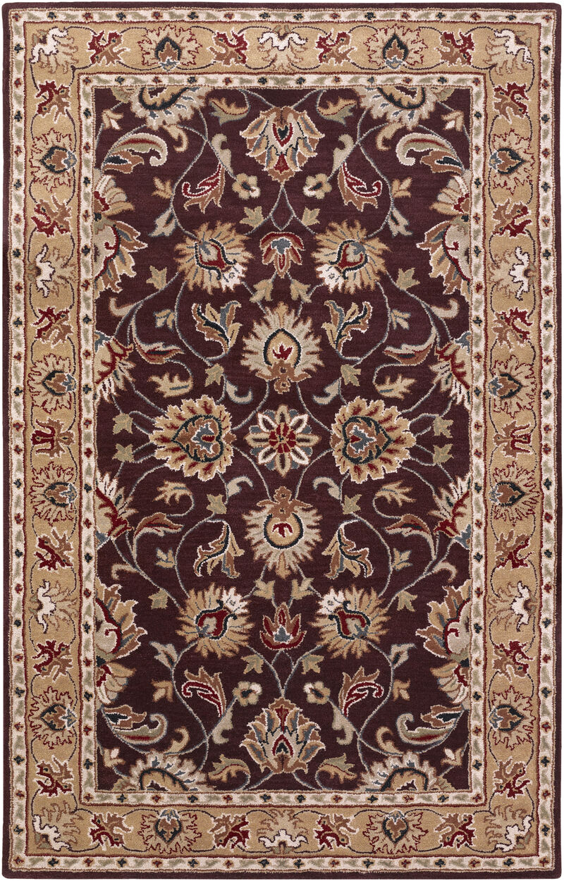 Caesar CAE-1004 7'6' x 9'6' Black Rug