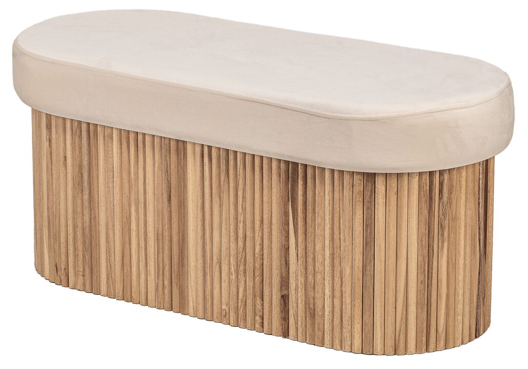 Scandinavian Design Bench with Storage