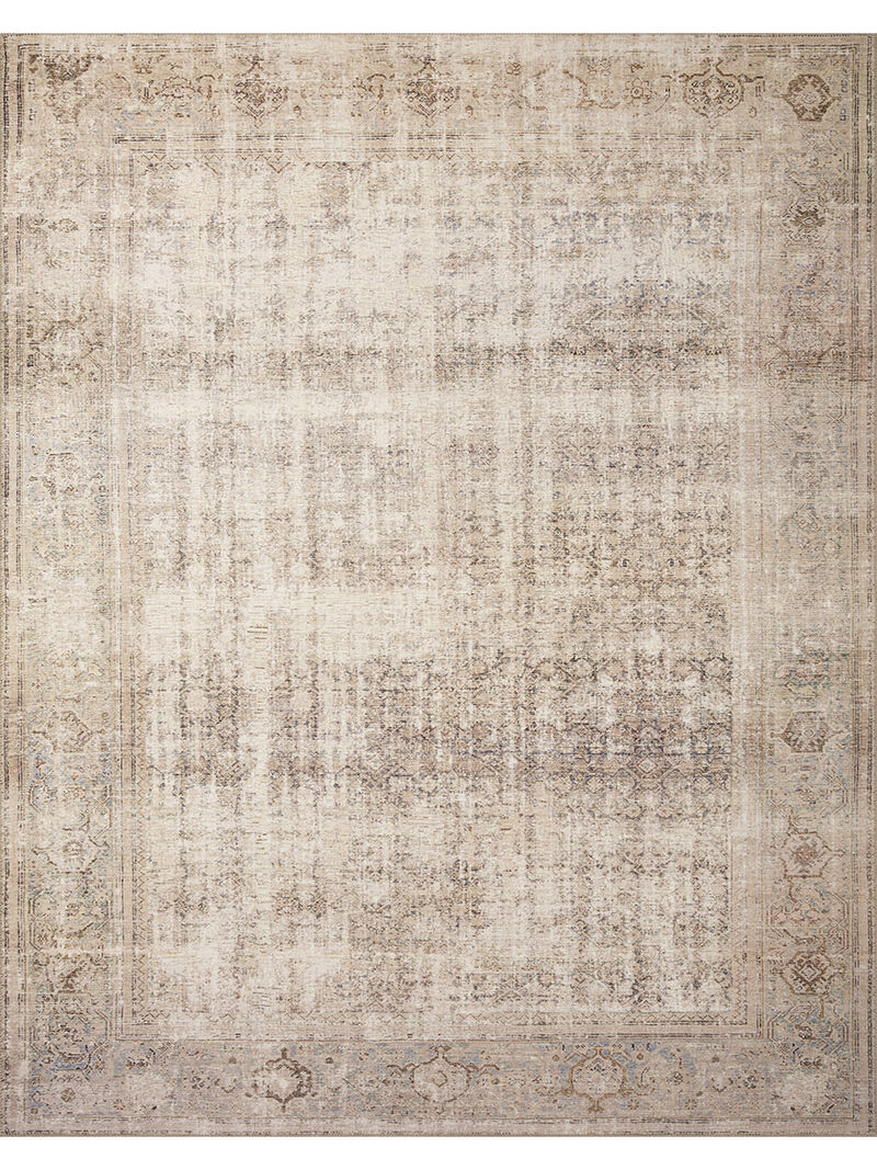 Georgie GER02 Ocean/Sand 7'6" x 9'6" Rug by Amber Lewis