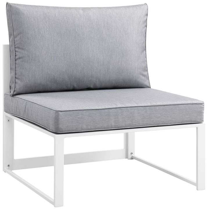 Fortuna Armless Outdoor Patio Sofa-Benzara