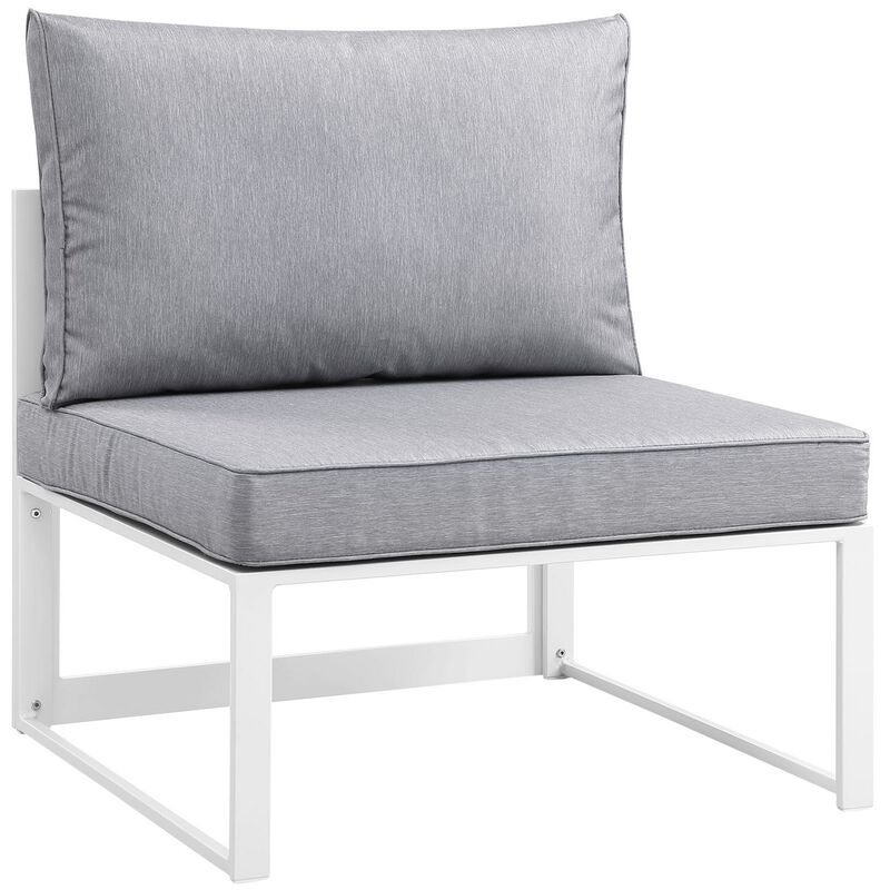 Fortuna Armless Outdoor Patio Sofa-Benzara
